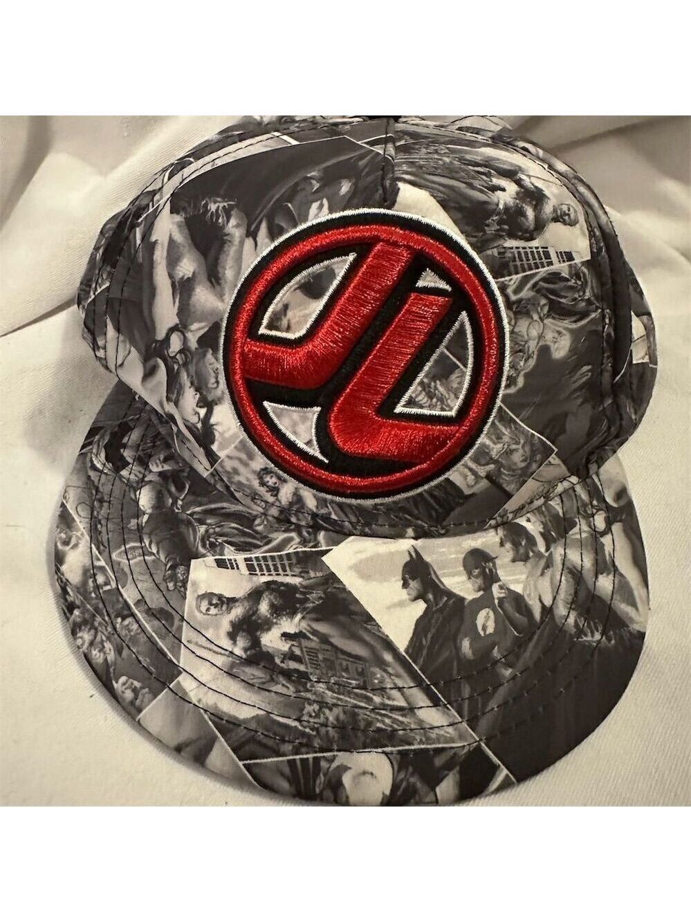 Justice League Snapback Hat Multicolor Adjustable Unisex Superhero Cap